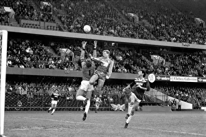 Chelsea 4 v. Aston Villa 1. Division One Football. December 1986 LF21-24-080 Chelsea 4 v. Aston Villa 1. Division One Football. December 1986 LF21-24-080