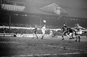 Images Dated 8th January 1972: Chelsea v. Huddersfield. Peter Osgood, Chelseas centre forward scores their second