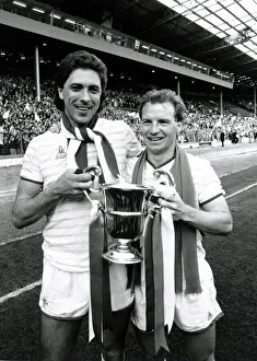 Chelsea v Manchester City Football March 1986 Full Members Cup Final at wembley Chelsea v Manchester City Football March 1986 Full Members Cup Final at wembley