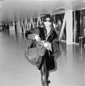 Cher, American actress and singer, Departures, London Heathrow Airport Cher, American actress and singer, Departures, London Heathrow Airport