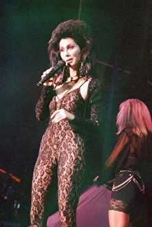 Cher, American singer, Heart of Stone Tour, concert at the NEC Arena, Birmingham Cher, American singer, Heart of Stone Tour, concert at the NEC Arena, Birmingham