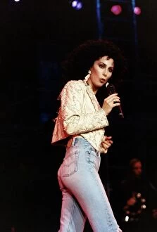 Cher in concert at Dublin