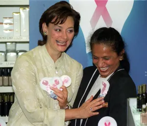 Cherie Booth QC wife of Prime Minister September 1998 Tony Blair launches the Breast Cherie Booth QC wife of Prime Minister September 1998 Tony Blair launches the Breast