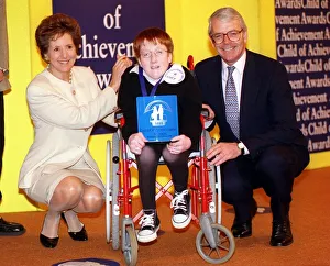 Children of Achievement Awards February 1998 Lucy Macdonald with former prime Children of Achievement Awards February 1998 Lucy Macdonald with former prime