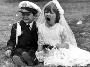 00140 Gallery: Children - Boy and Girl The Royal Wedding - young Graham Carter as prince Charles