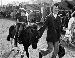 Children enjoy a pony ride in Southport. Circa 1973 Children enjoy a pony ride in Southport. Circa 1973