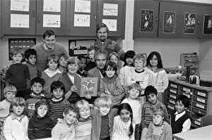 Images Dated 20th November 1985: These children from Rawthorpe Infants School heard about life in Chile when they were
