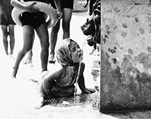 Children at swimming pools - Finchley August 1937 Children at swimming pools - Finchley August 1937