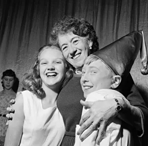 Children's Author Enid Blyton with 13-year-old Colin Spaull Children's Author Enid Blyton with 13-year-old Colin Spaull