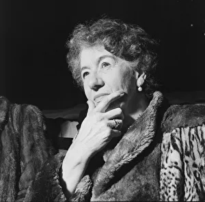 Children's Author Enid Blyton watches the auditions today Children's Author Enid Blyton watches the auditions today