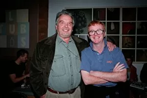 Images Dated 15th September 1998: Chris Evans Radio / TV Presenter September 1998 With photographer David Bailey