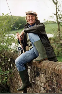 Chris Tarrant Capital Radio Disc Jockey and TV Presenter fishing at Lakedown Fishery Chris Tarrant Capital Radio Disc Jockey and TV Presenter fishing at Lakedown Fishery
