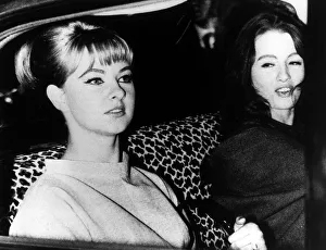 Christine Keeler and Mandy Rice Davis - May 1987 seen here at the premiere of Christine Keeler and Mandy Rice Davis - May 1987 seen here at the premiere of
