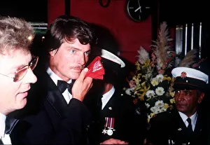 Christopher Reeve Actor at the premiere of Superman 3 July 1983 Christopher Reeve Actor at the premiere of Superman 3 July 1983