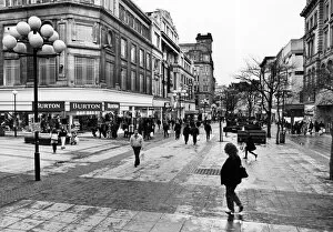 Images Dated 12th February 1990: Church Street, one of Liverpools shopping areas. Church Street, Liverpool