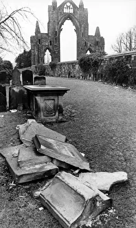 Churchyard vandals are destroying Guisborough's historic heritage Churchyard vandals are destroying Guisborough's historic heritage