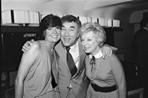 Images Dated 6th March 1981: Cilla Black (left) Frankie Howerd (middle) June Whitfield (right