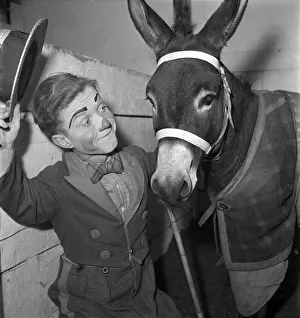 Circus performers. December 1948 O16106-001 Circus performers. December 1948 O16106-001
