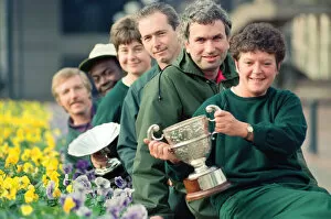 Images Dated 22nd October 1992: City Centre gardeners won the Britain in Bloom competition