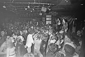 The Clash performing at The Rock Garden in Middlesbrough, 19th May 1977 The Clash performing at The Rock Garden in Middlesbrough, 19th May 1977