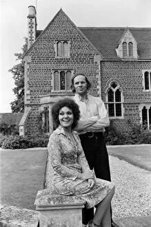 Images Dated 9th August 1971: Cleo Laine and her husband Johnny Dankworth at their home, the Old Rectory