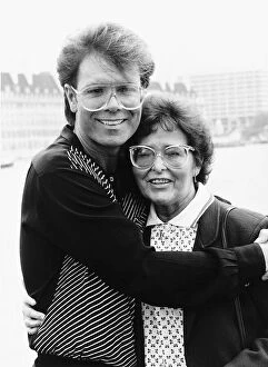 Cliff Richard Actor Singer With His Mother - August 1987 Dbase Msi