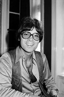 Cliff Richard at his managers office in London. 26th September 1975 Cliff Richard at his managers office in London. 26th September 1975