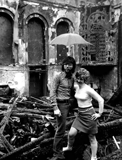 Cliff Richard Pop Singer Actor with Margo Jenkins - May 1971 Cliff Richard Pop Singer Actor with Margo Jenkins - May 1971