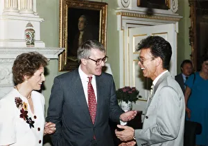 Cliff Richard with Prime Minister John Major and his wife Norma Major - January 1991 Cliff Richard with Prime Minister John Major and his wife Norma Major - January 1991