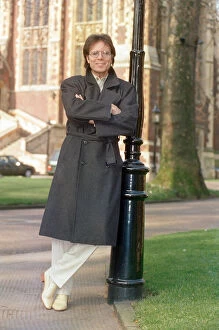 Images Dated 21st February 1994: Cliff Richard promoting 'Heathcliff', a unique staged concert combining theatre