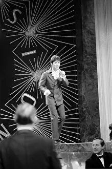 Cliff Richard sings for the United Kingdom at the Eurovision Song Contest finals Cliff Richard sings for the United Kingdom at the Eurovision Song Contest finals