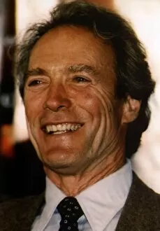 Images Dated 25th August 1990: Clint Eastwood Actor A©Mirrorpix