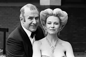Images Dated 27th May 1981: Clive James and Pamela Stephenson pictured at London Weekend television. 27th May 1981