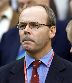 Clive Woodward Rugby Union Coach for England Oct 1999 watches his side lose to Clive Woodward Rugby Union Coach for England Oct 1999 watches his side lose to
