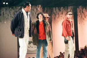 Oversize Gallery: Clothes Show Live, models on the catwalk, Birmingham NEC, 6th December 1990