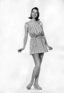 Clothing Beach. Helen Laundy. March 1961 P017989 Clothing Beach. Helen Laundy. March 1961 P017989