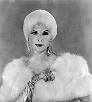 Clothing-Fashion: Hats. December 1957 P024329 Clothing-Fashion: Hats. December 1957 P024329