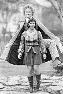 00511 Gallery: Colin Baker, new Doctor Who, the 6th, with actress Nicola Bryant