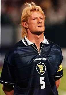 Images Dated 24th May 1998: Colin Hendry Scotland captain May 1998 before World Cup warm up match against Colombia