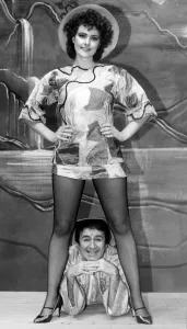 Comedian Dougie Brown and principal boy Bronwen Davies are stars of the Billingham Comedian Dougie Brown and principal boy Bronwen Davies are stars of the Billingham