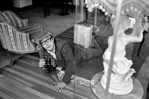 Images Dated 31st December 1971: Comedian Eric Morecambe seen here at his Hertfordshire home 1971 71-12050-005