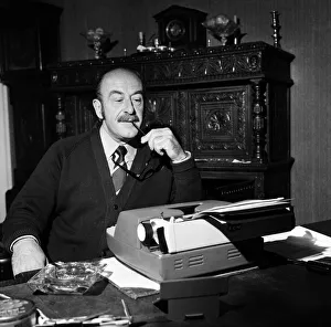 Comedy script writer Talbot Rothwell at work in his Fulking, Sussex, home Comedy script writer Talbot Rothwell at work in his Fulking, Sussex, home