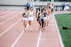 00137 Gallery: Commonwealth Games 1978 David Moorcroft wins the 1500m final