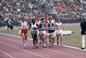 The Commonwealth Games. The mens 5000 meters, Ian Stewart (316