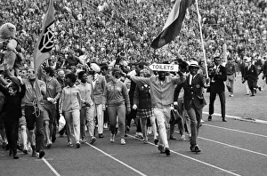 The Commonwealth Games. Pictured, the closing ceremony. Meadowbank Stadium, Edinburgh The Commonwealth Games. Pictured, the closing ceremony. Meadowbank Stadium, Edinburgh