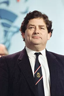 Images Dated 13th October 1989: The Conservative Party Conference, Blackpool. Chancellor of the Exchequer Nigel Lawson