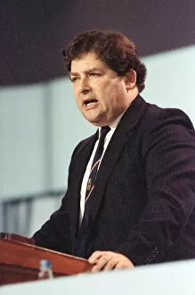 Images Dated 13th October 1989: The Conservative Party Conference, Blackpool. Chancellor of the Exchequer Nigel Lawson