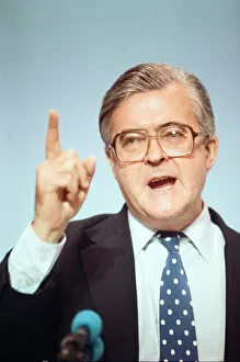 Images Dated 1st October 1990: The Conservative Party Conference, Bournemouth. Party Chairman Kenneth Baker
