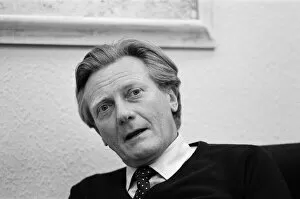 Images Dated 19th April 1988: Conservative politician Michael Heseltine. 19th April 1988