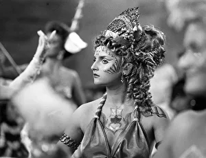 One of the contestants in a hair and beauty competition in Newcastle in April 1988 One of the contestants in a hair and beauty competition in Newcastle in April 1988